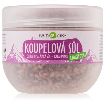 Kala Namak - Ajurvédska soľ do kúpeľa a Čierna himalájska soľ